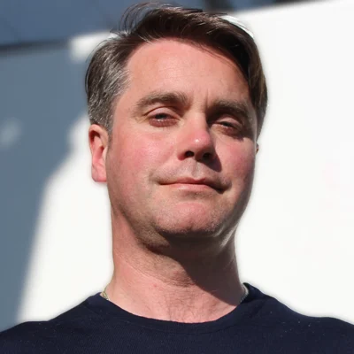 Headshot of Sean McMahon. CEO and Co-Founder.